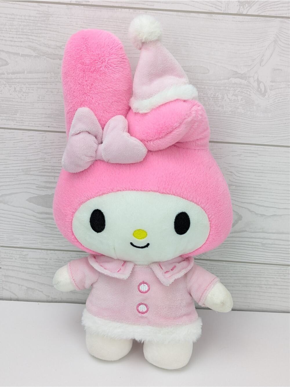Sanrio Hello Kitty & Friends My Melody 12" Pink Holiday Christmas Plush Toy Cute